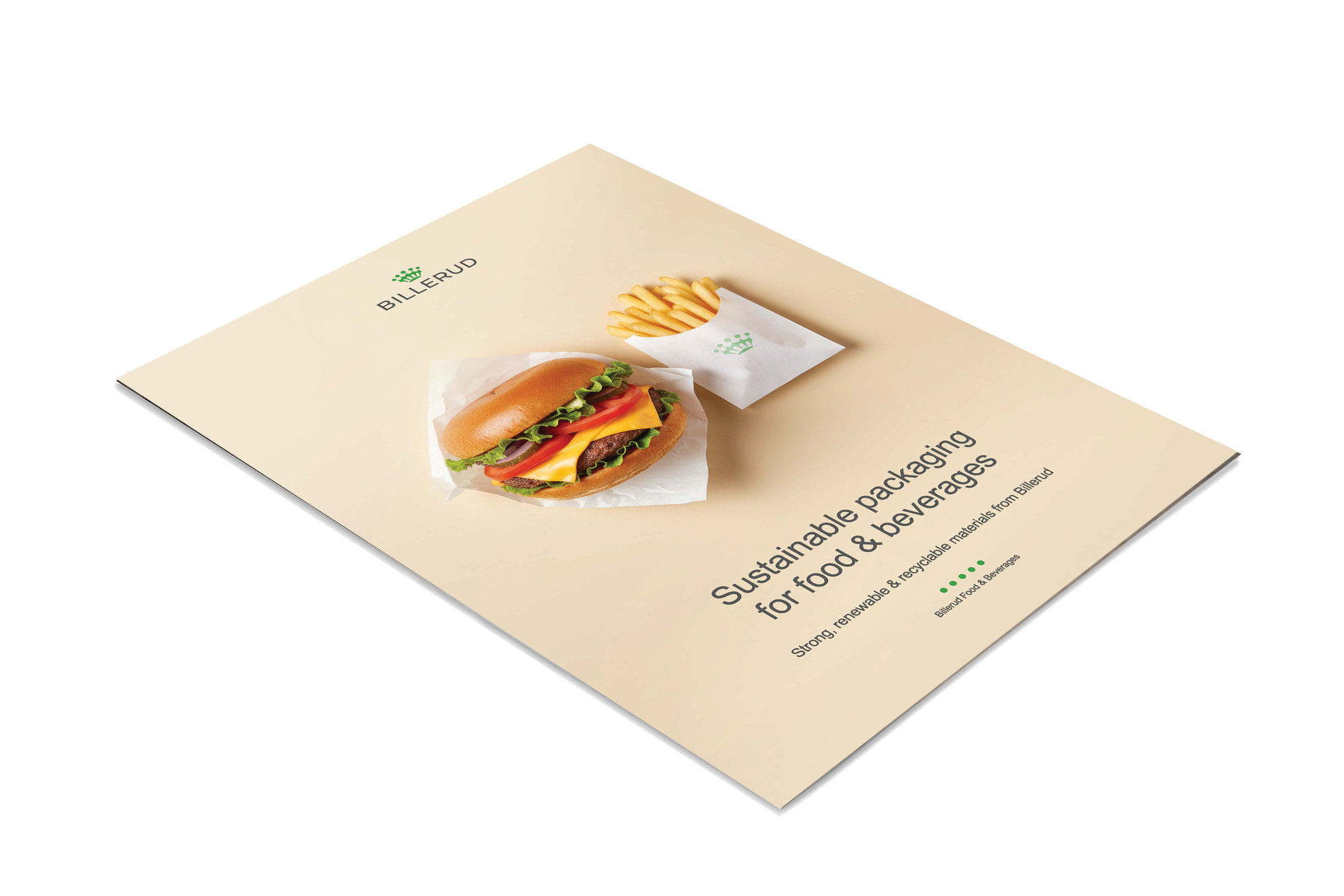 food and beverage brochure